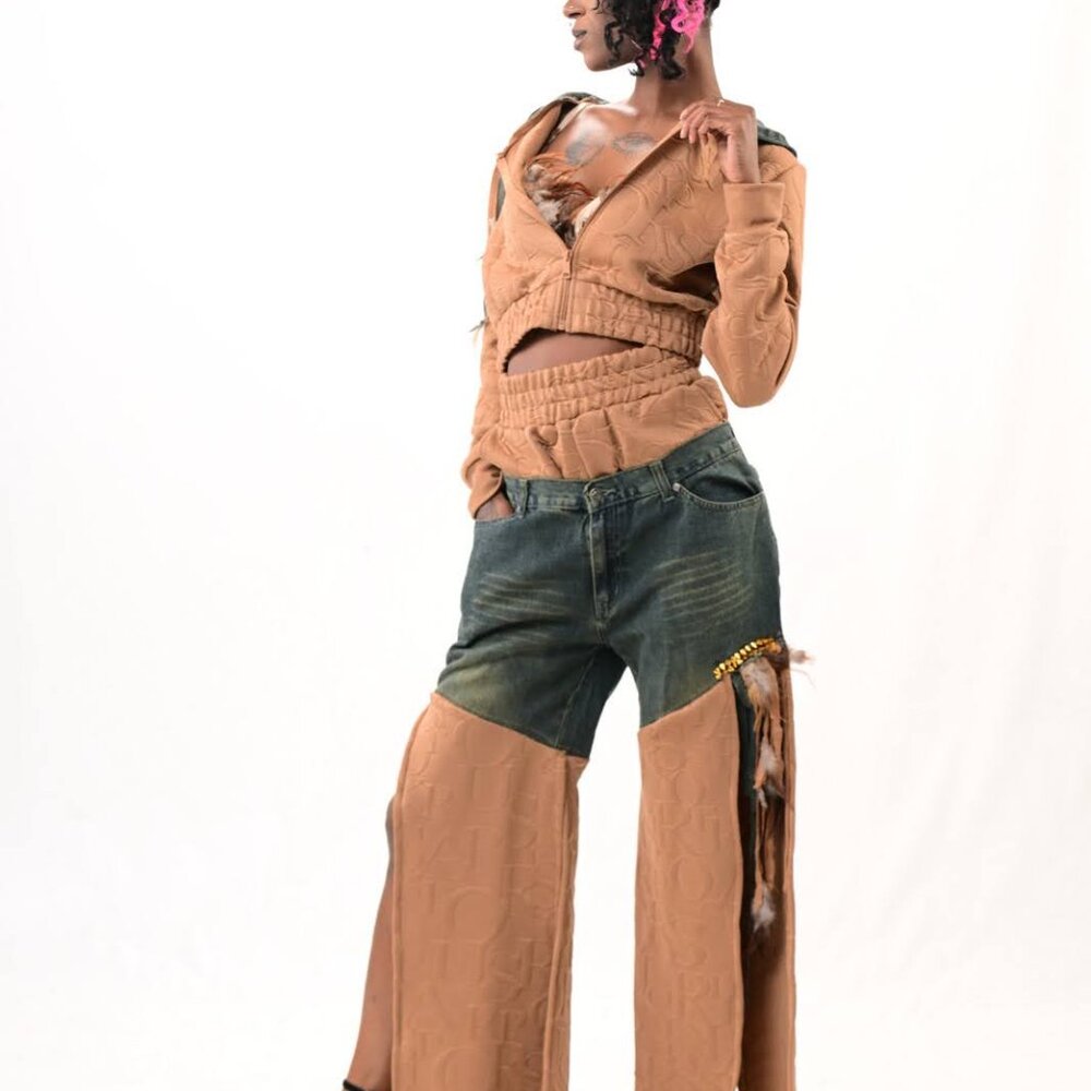 Double Waistband Track Suit